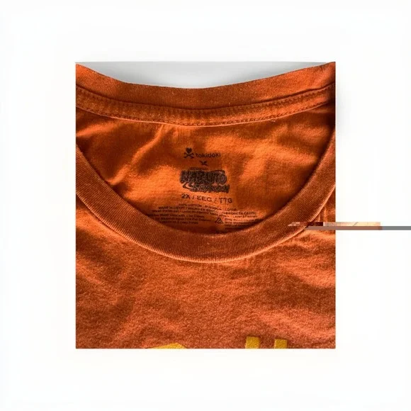 Mens Orange Naruto T Shirt Size 2x - Picture 2 of 3